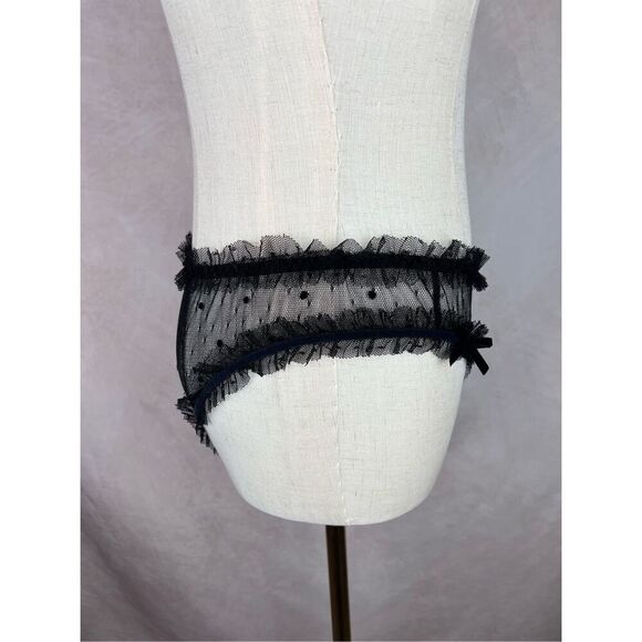 Vintage Victoria’s Secret Sexy Little Things Black Lace S - Picture 6 of 9